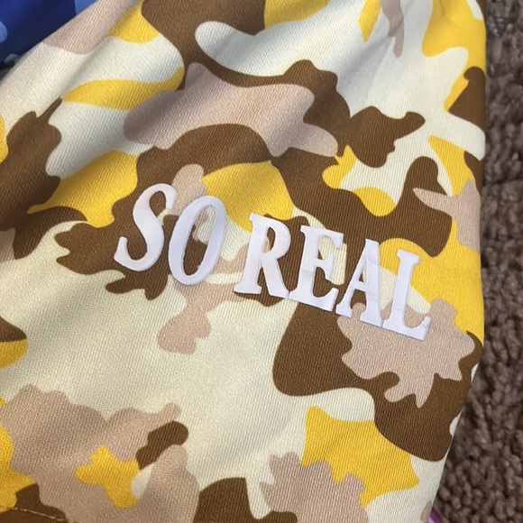 NWT SO REAL Colorful camo,bodysuit size Lge - Picture 4 of 6